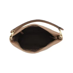 Abro Hobo Bag Ebony aus Leder braun Crossbody Bag