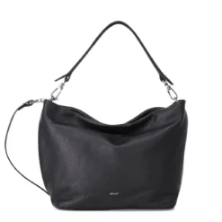 Abro Hobo Bag Ebony aus Leder braun Crossbody Bag