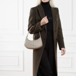 AIGNER Diadora Alpaca Beige Schultertasche