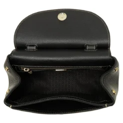 AIGNER Miranda Black Satchel