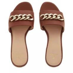 AIGNER Shirley 23 Sandals Cognac Slides