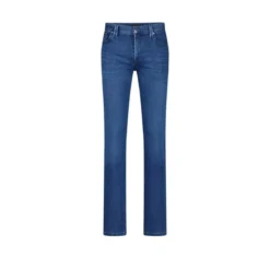 Alberto Jeans Pipe Blau Slim-Fit-Jeans