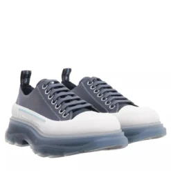 Alexander McQueen Tread Slick Boot Antique Silver Low-Top-Sneaker