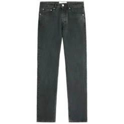AMI Paris Black Classic Fit Jeans Black Straight Leg Jeans