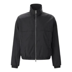 AMI Paris Jacke mit Logo schwarz Blouson