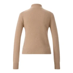 AMI Paris Pullover aus Kaschmir-Woll-Mix schwarz Rollkragenpullover
