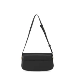 AMI Paris Schultertasche aus Leder schwarz Crossbody Bag