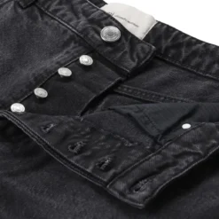 AMI Paris Wide-Fit Jeans schwarz Wide Leg Jeans
