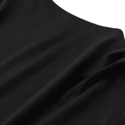 Anine Bing Maxikleid Alix aus Baumwollmix schwarz Maxikleid