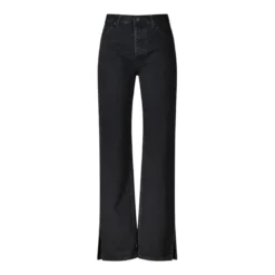 Anine Bing Straight-Fit Jeans Roy schwarz Straight Leg Jeans