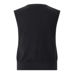 Anine Bing Top Moni aus Woll-Kaschmir-Mix schwarz Top