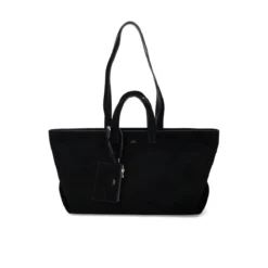 A.P.C. Le Drummer Suede Bag Black Shopper
