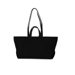 A.P.C. Le Drummer Suede Bag Black Shopper