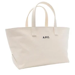 A.P.C. Le Drummer Toile Small Aad Ecru Tote