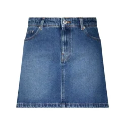 A.P.C. Minirock Moss Blau Minirock