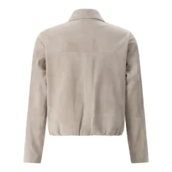 Arma Jacke Loua aus Veloursleder beige Lederjacke