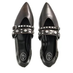 Ash Britney05 Black Ballerinas
