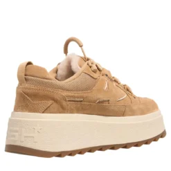 Ash Movie01 Camel/Eggnug Fur Plateau-Sneaker