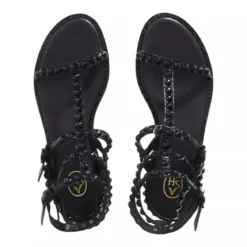 Ash Playbis05 Black Römersandalen