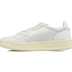 Autry International Sneaker Medalist aus Leder Weiß Low-Top-Sneaker