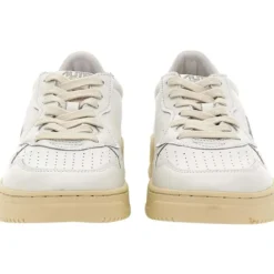 Autry International Sneaker Medalist aus Leder Weiß Low-Top-Sneaker