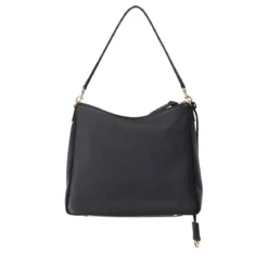 Balenciaga Schultertasche Rodeo aus Leder schwarz Schultertasche