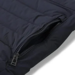 Belstaff Jacke mit Logo blau Daunenjacke