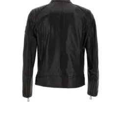 Belstaff Jackets Black Schwarz Lederjacke