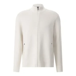 Belstaff Strickjacke aus Baumwolle beige Strickjacke
