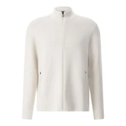 Belstaff Strickjacke aus Baumwolle beige Strickjacke