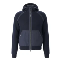 Belstaff Strickjacke mit Logo blau Übergangsjacke