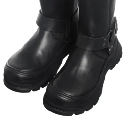 Buffalo Roam Biker Hi Black Stiefeletten