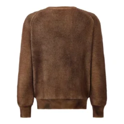 CALIBAN Pullover aus Wolle & Kaschmir braun Pullover