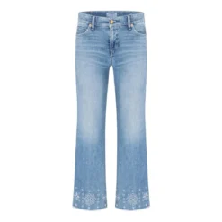 Cambio Flared Jeans Francessca blau Ausgestellte Jeans