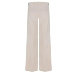 Cambio Straight-Fit Hose Amelie aus Cord Beige Hose