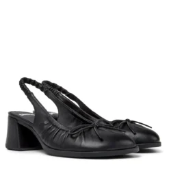 Camper Absätze Kora schwarz Schnürschuhe