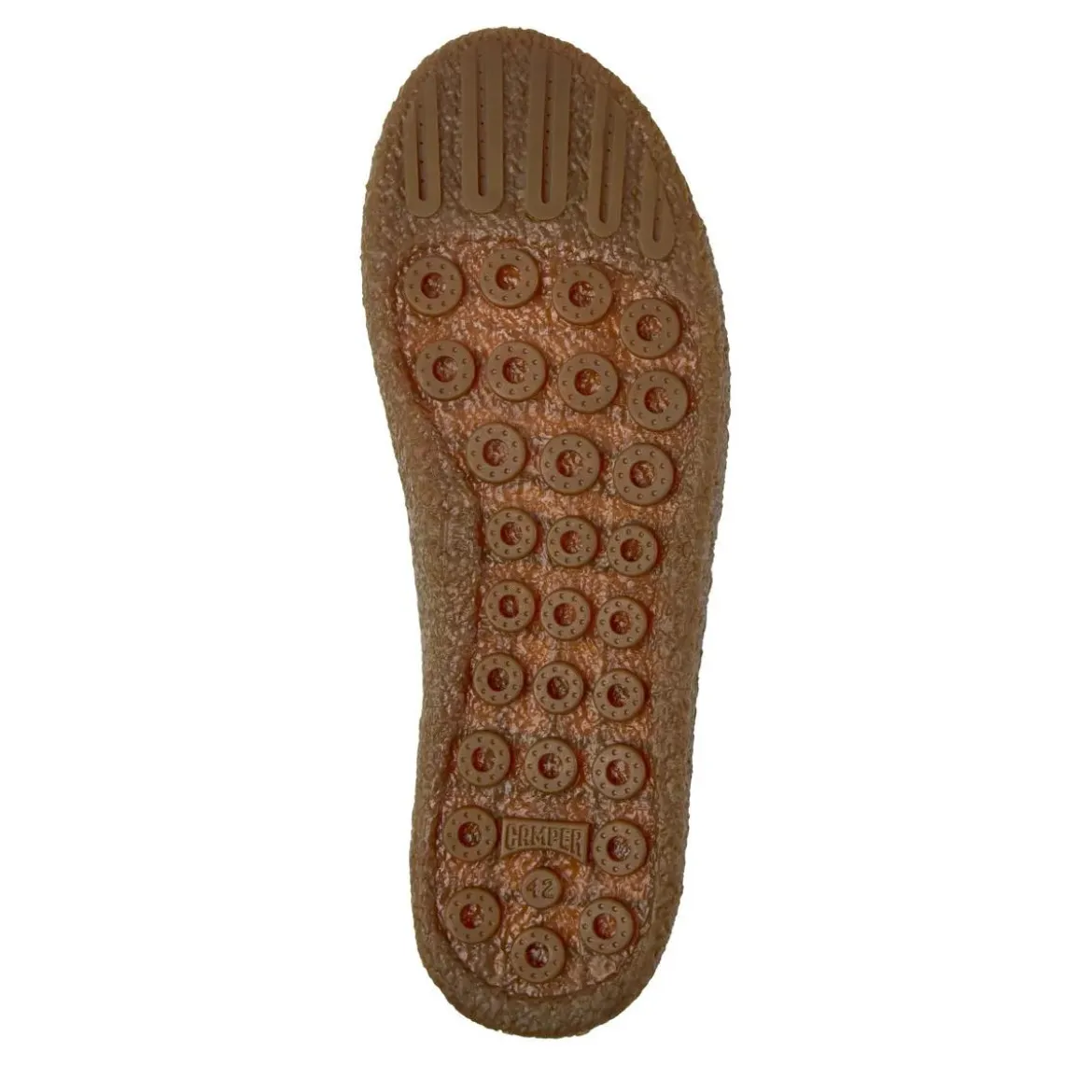 Camper Der Peu Terreno ist ein lässiger Schuh mit Rundumn hellbeige Stiefeletten