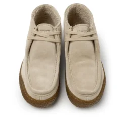 Camper Der Peu Terreno ist ein lässiger Schuh mit Rundumn hellbeige Stiefeletten