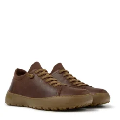 Camper Der sportlichste Peu kombiniert extralanglebige Ma mittel-braun Low-Top-Sneaker