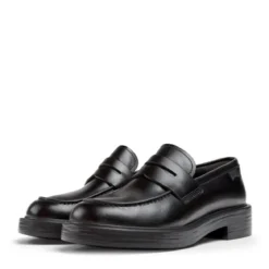 Camper Mokassins Dean schwarz Bootsschuhe