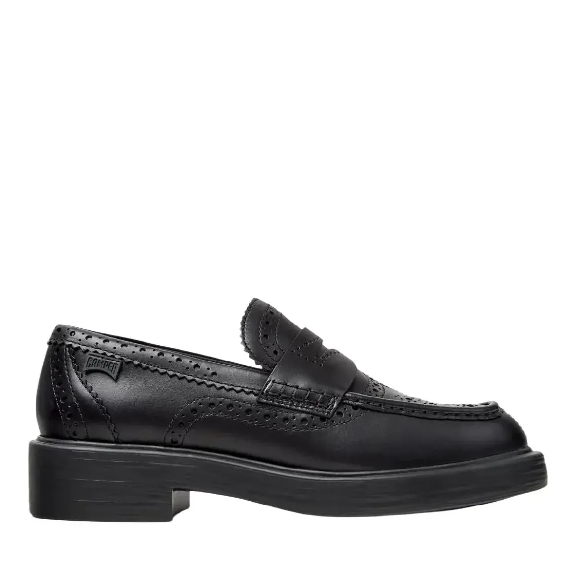 Camper Mokassins Dean Twins schwarz Bootsschuhe