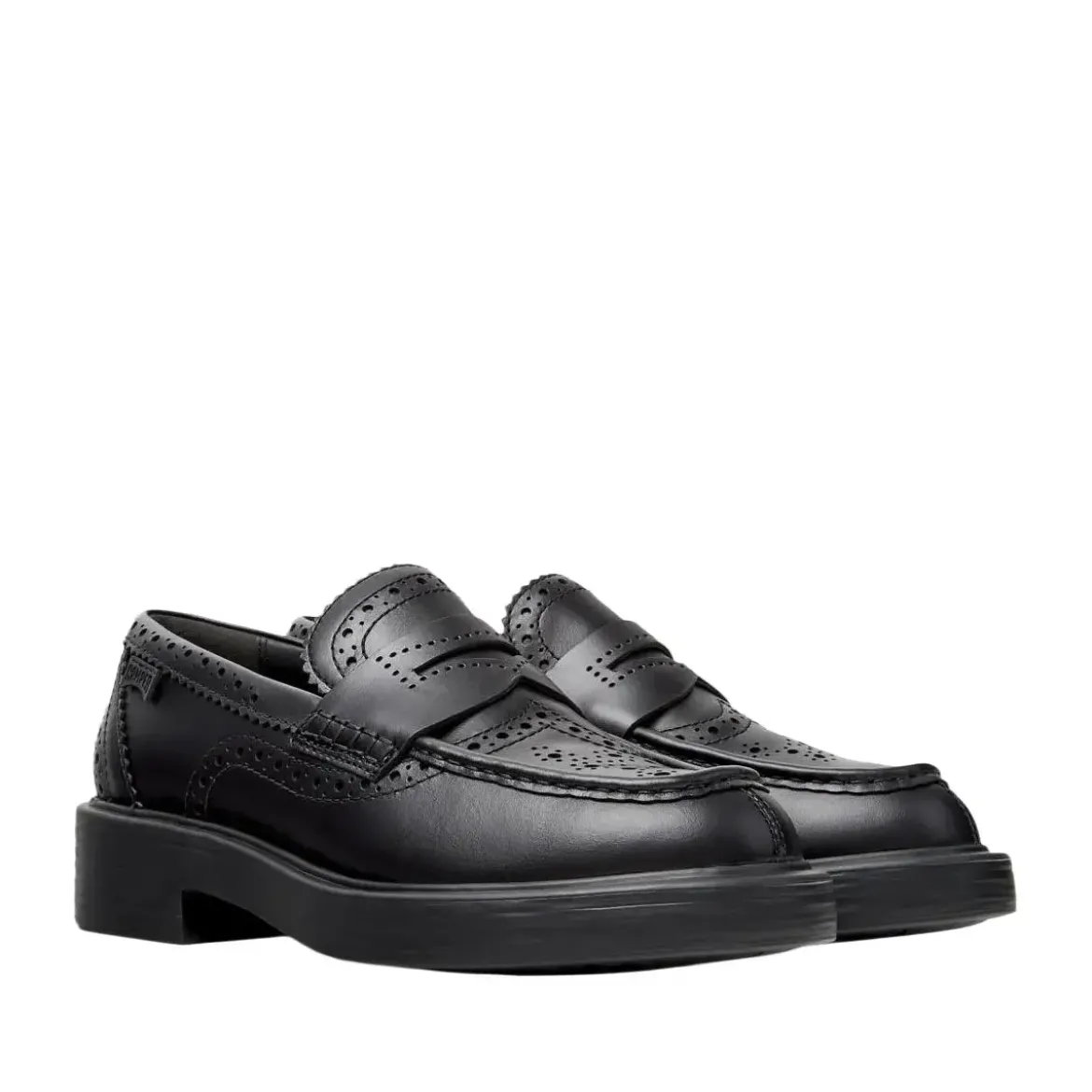 Camper Mokassins Dean Twins schwarz Bootsschuhe
