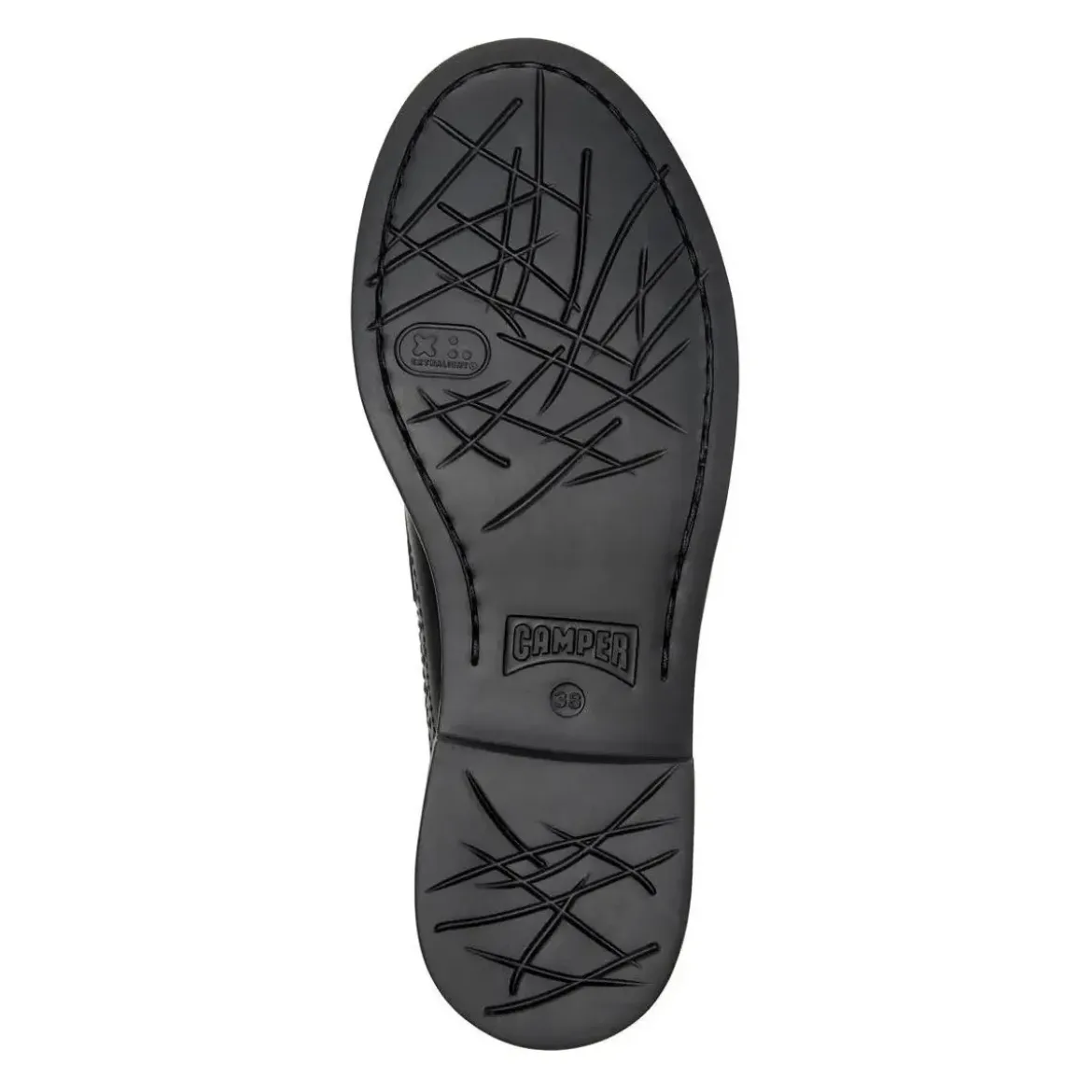 Camper Mokassins Dean Twins schwarz Bootsschuhe