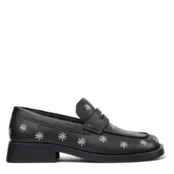 Camper Mokassins Donna schwarz Bootsschuhe