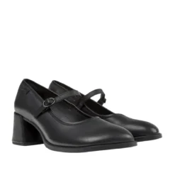 Camper Mokassins Kora schwarz Schnürschuhe