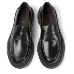 Camper Mokassins Walden schwarz Schnürschuhe