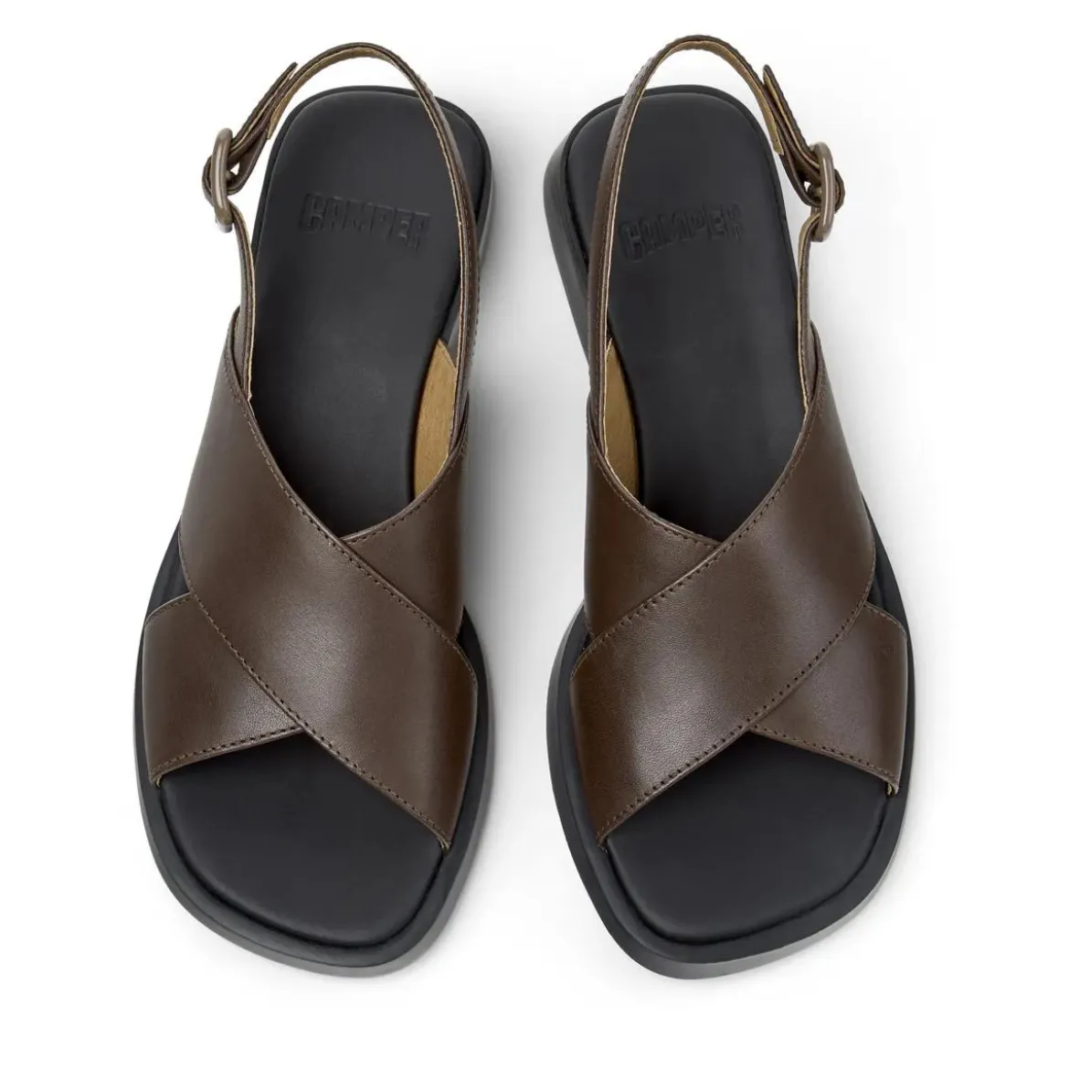Camper Sandalen Dana mittel-braun Sandalen