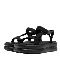 Camper Sandalen Pelotas Flota Up schwarz Sandalen