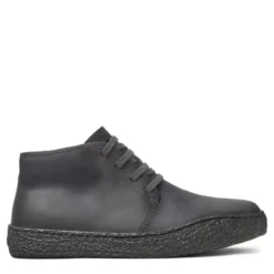Camper - Zeitgenössisches Schuhwerk- Zertifikat der Leat mittel-grau Schnürstiefel