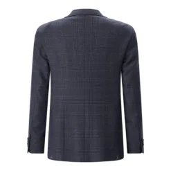 Canali Sakko aus Wolle blau Anzugjacke
